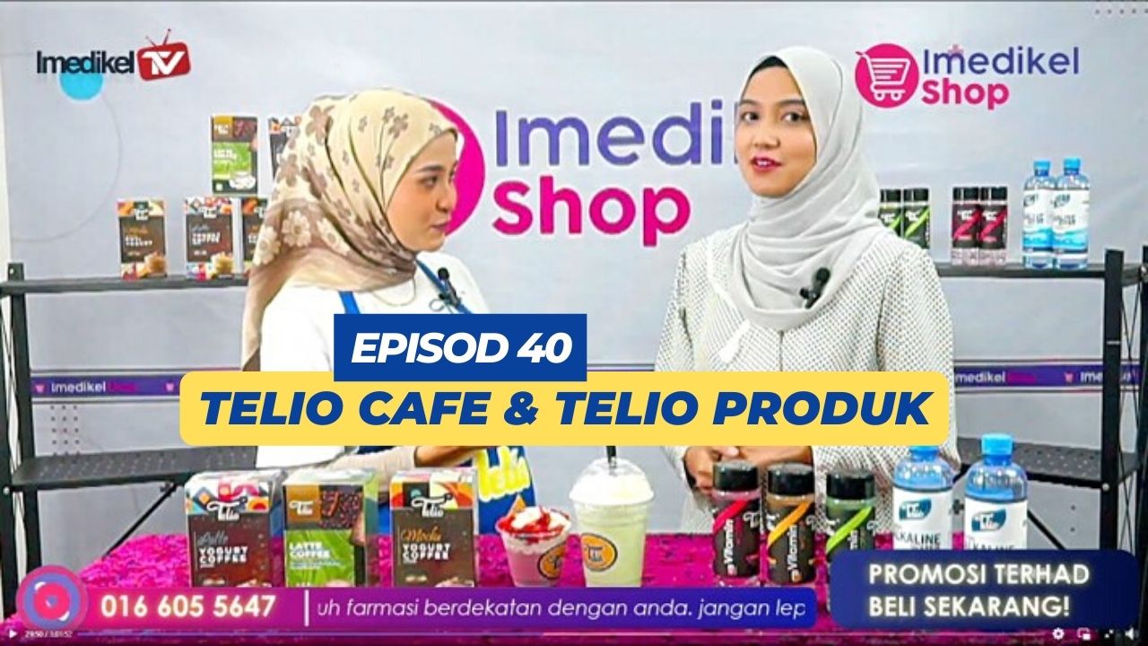 Imedikel Shop | Cafe Telio, Menu Telio & Produk Telio