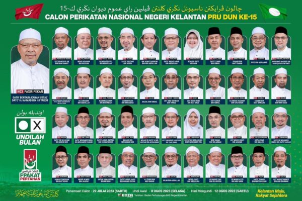 PN UMUM 39 CALON PAS, ENAM CALON BERSATU