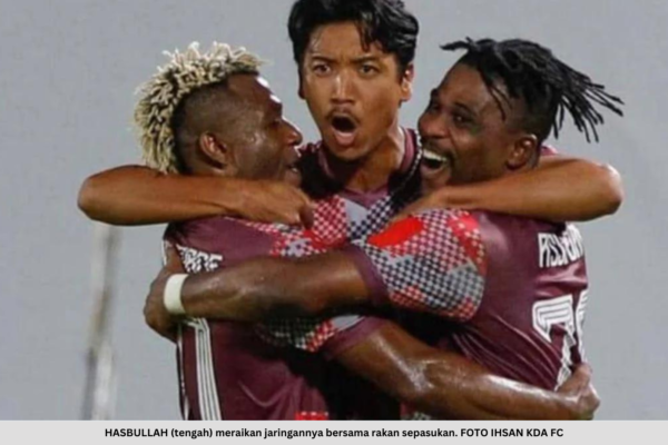 GOL PERTAMA LONJAK SEMANGAT HASBULLAH