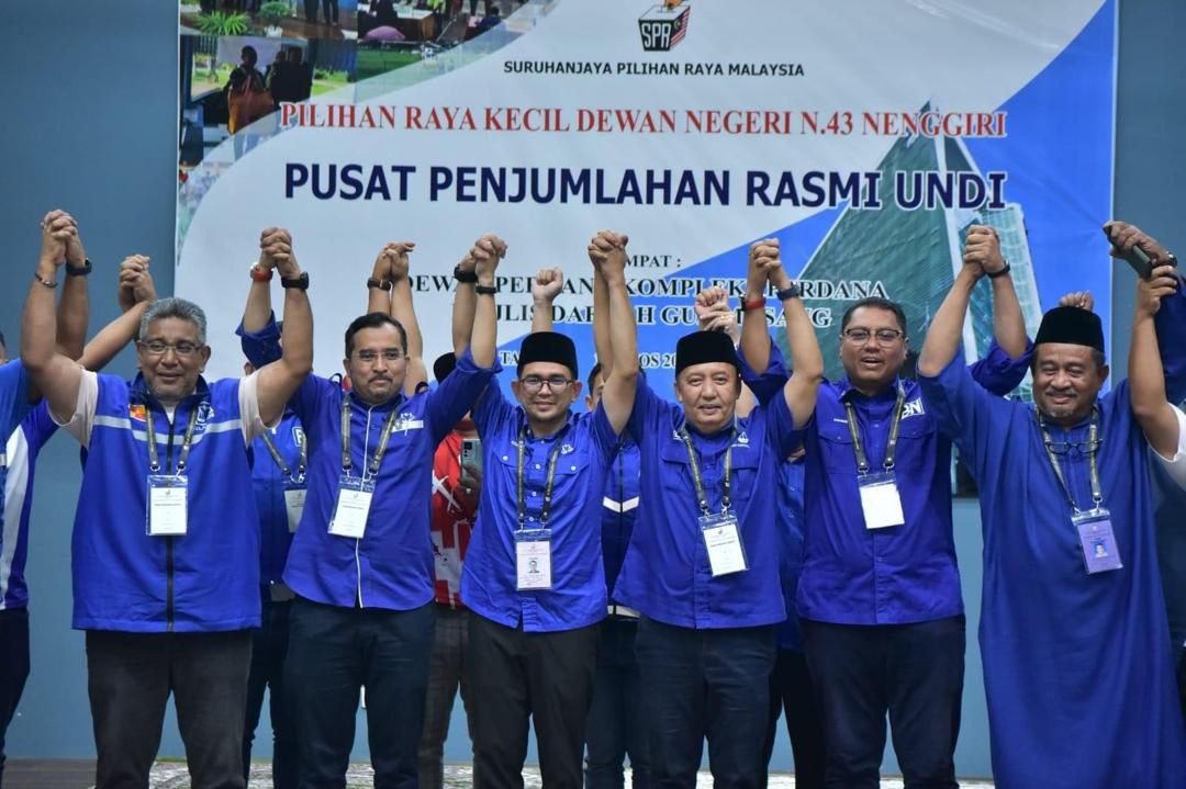 PRK DUN NENGGIRI: BN MENANG MAJORITI BESAR, TAWAN SEMULA KERUSI