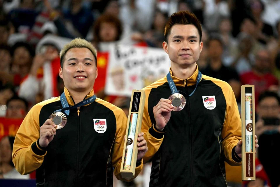 AARON-WOOI YIK RAIH PINGAT GANGSA SUKAN OLIMPIK 2024